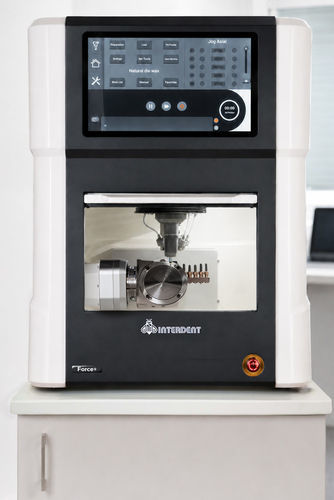 Fresadora CAD CAM - CC FORCE+ - Interdent - para laboratorio dental / para circonio / para aleaciones de CoCr