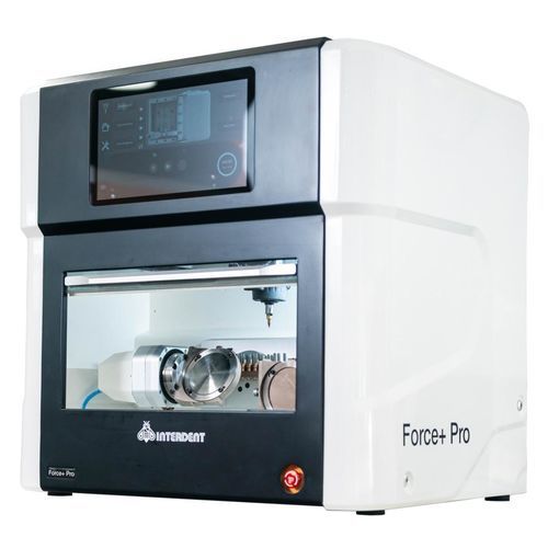Fresadora CAD CAM - CC Force+ Pro - Interdent - para odontología / de zirconio / para aleaciones de CoCr