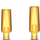 Pilar para implante de titanio - SSA1NM, SSA2NM, SSA3NM - Intra-Lock International, Inc.   - interno / recto