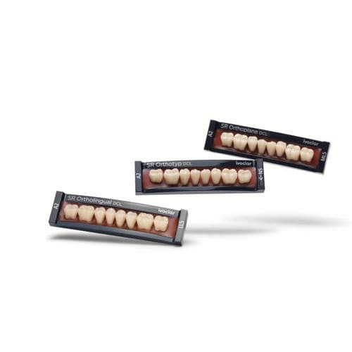 Prótesis dental de PMMA - SR Vivodent DCL - Ivoclar Vivadent - de resina / forma anatómica / amovible