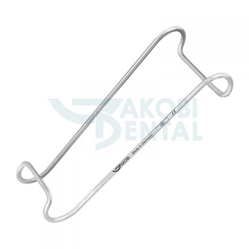 Retractor para odontología - CRC - Jakobi Dental GmbH - mejillas / para odontología / de acero inoxidable