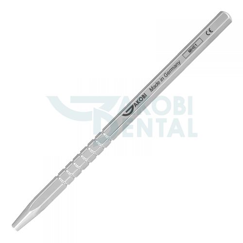Mango de espejo dental de acero inoxidable - MHE1 - Jakobi Dental GmbH - hexagonal