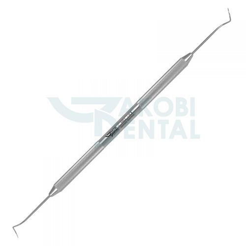 Sonda dental de diagnóstico - EXD2 - Jakobi Dental GmbH - doble / de acero inoxidable / de mango estándar