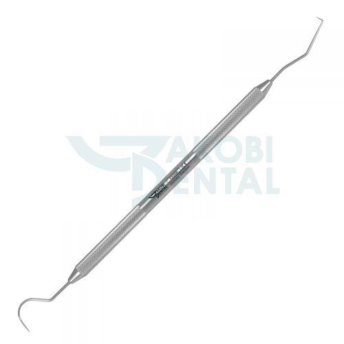 Sonda dental de diagnóstico - EXD5W - Jakobi Dental GmbH - doble / de acero inoxidable / de mango estándar
