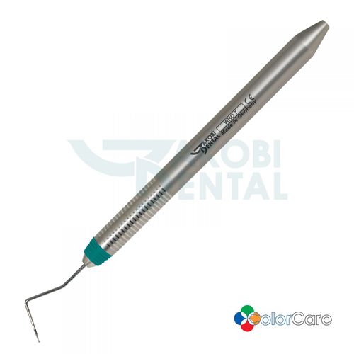 Sonda periodontal - WHO7 - Jakobi Dental GmbH - tipo bola / con código de color / mango ColorCare