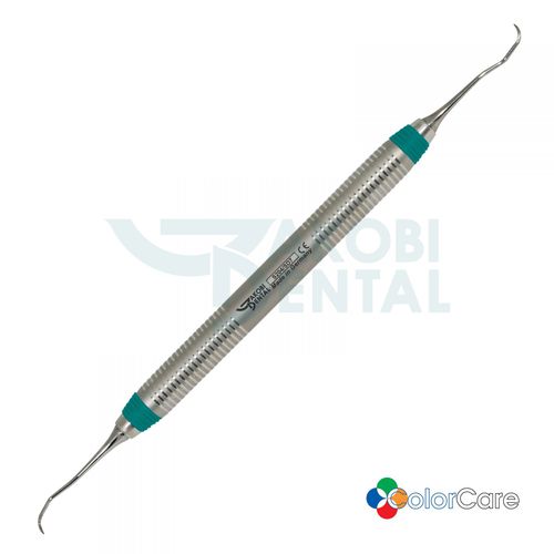 Escarificador dental periodontal - S204SD7 - Jakobi Dental GmbH - en hoz / de acero inoxidable / mango ColorCare