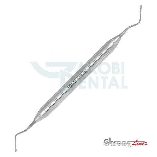 Lima dental Hirschfeld - FH3/76 - Jakobi Dental GmbH - de acero inoxidable / Mango StrongLiner / bucal