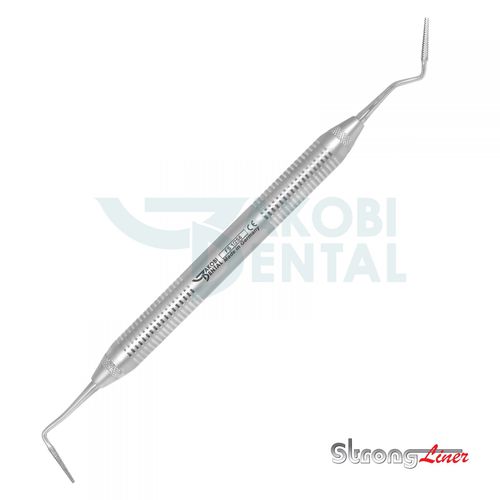 Lima periodontal Sugarman - FS1/2S6 - Jakobi Dental GmbH - de acero inoxidable / Mango StrongLiner / mesial y distal