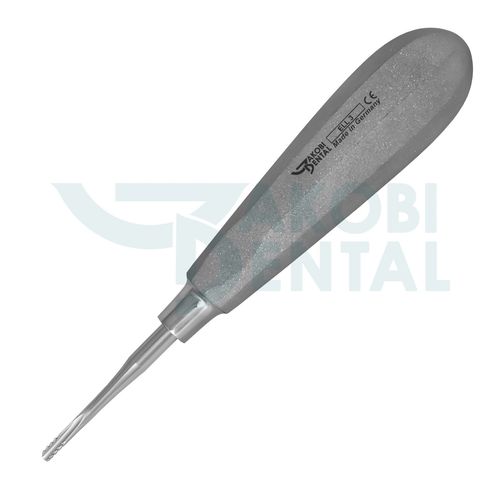 Elevador dental recto - ELL3 - Jakobi Dental GmbH - de acero inoxidable / mango antideslizante / Lindo-Levien