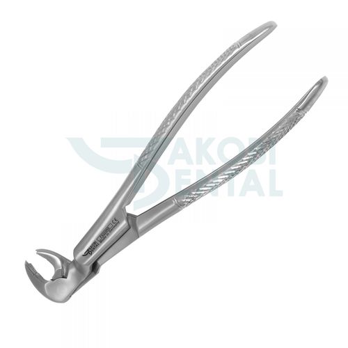 Fórceps de extracción dental para muelas del juicio - FX225RE - Jakobi Dental GmbH - para molares inferiores / tipo inglés
