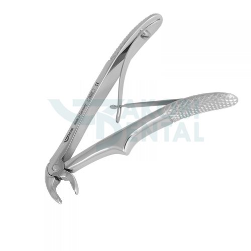 Fórceps de extracción dental pediátrico - FX2CE - Jakobi Dental GmbH - para molares inferiores / tipo inglés