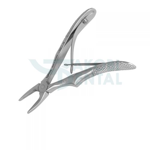 Fórceps de extracción dental pediátrico - FX5CE - Jakobi Dental GmbH - para incisivos superiores / tipo inglés