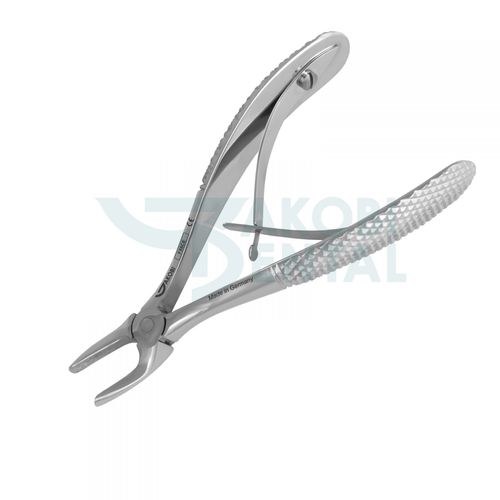 Fórceps de extracción dental pediátrico - FX6CE - Jakobi Dental GmbH - para dientes caninos / tipo inglés