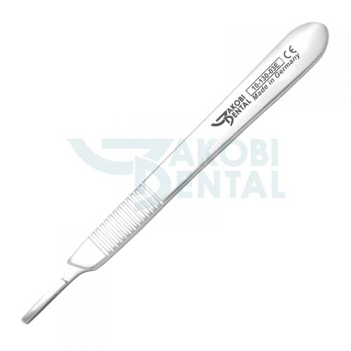 Mango de escalpelo con mango metálico - 10-130-03E - Jakobi Dental GmbH