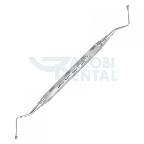 Cureta para cirugía dental - CL86 - Jakobi Dental GmbH - de huesos / de Lucas / de acero inoxidable