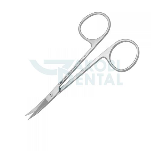 Tijera para cirugía dental - S18 - Jakobi Dental GmbH - Iris / para humanos / apta para autoclave