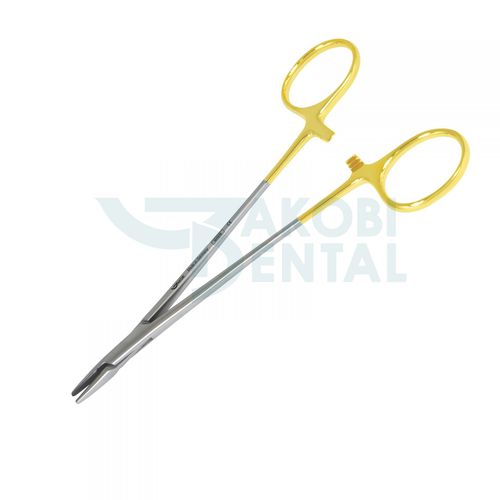 Portaagujas para cirugía dental - NH5038 - Jakobi Dental GmbH - de Crile-Wood / de carburo de tungsteno / de acero inoxidable