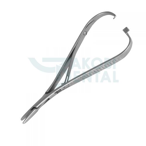 Portaagujas para cirugía dental - NHM - Jakobi Dental GmbH - de Mathieu / de acero inoxidable