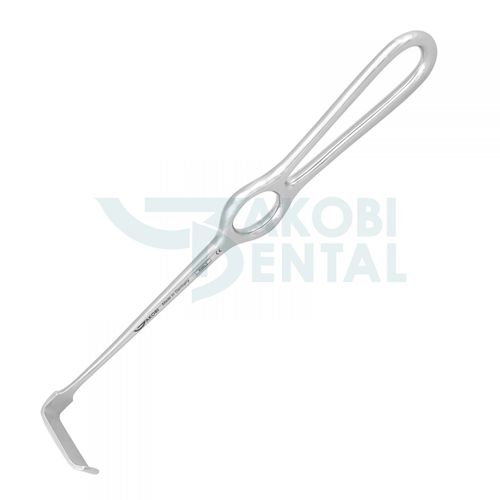 Retractor para cirugía dental - RSKL6 - Jakobi Dental GmbH - de acero inoxidable / de Kocher-Langenbeck