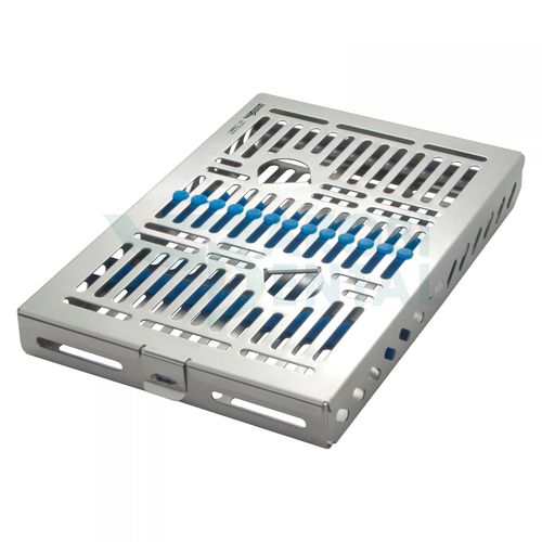 Cassette de esterilización para instrumental dental - IMDIN148 - Jakobi Dental GmbH - de acero inoxidable