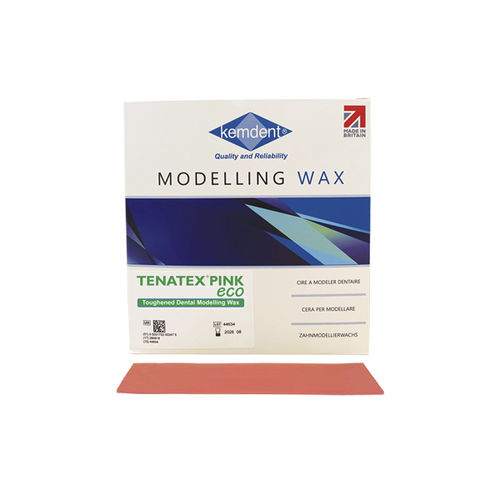 Material dental cera - TENATEX PINK ECO - KEMDENT ASSOCIATED DENTAL PRODUCTS LTD   - para laboratorio dental / de modelización