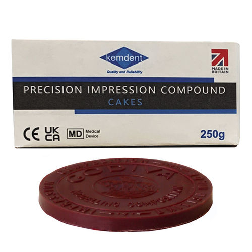 Material dental de termoplástico - GODIVA - KEMDENT ASSOCIATED DENTAL PRODUCTS LTD   - para moldes para impresiones dentales