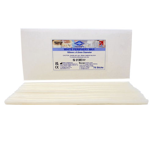 Material dental cera - Periphery  - KEMDENT ASSOCIATED DENTAL PRODUCTS LTD   - para moldes para impresiones dentales / blanco