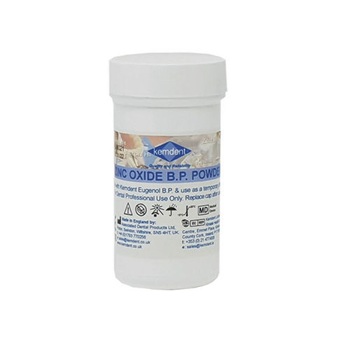 Material dental óxido de zinc - LAB021 - KEMDENT ASSOCIATED DENTAL PRODUCTS LTD   - para restauración dental / ortodóntico / en polvo