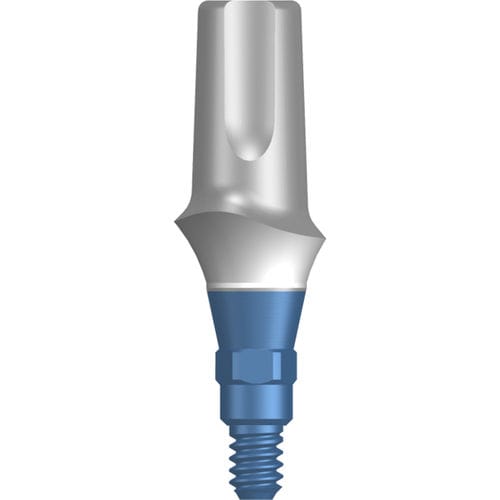 Pilar para implante de titanio - BioniQ® - LASAK - interno / cónico / recto