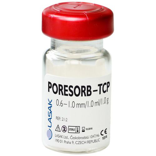 Sustituto óseo sintético - PORESORB-TCP - LASAK - para cirugía dental / rígido