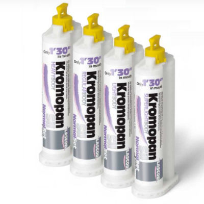 Material dental de silicona - KromopanSil body - LASCOD S.p.A.   - para moldes para impresiones dentales