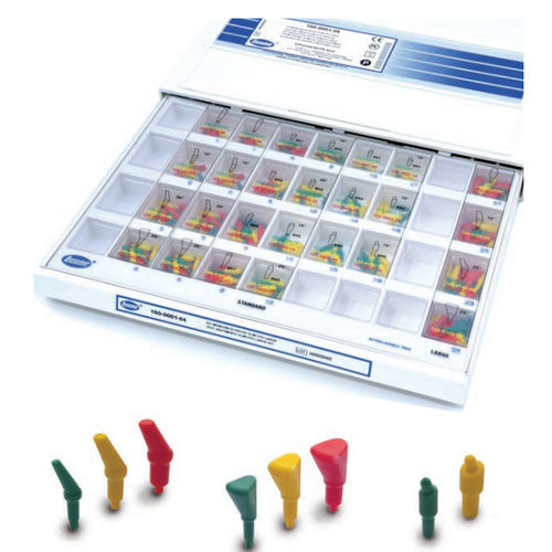 Kit de pilares para implantes de plástico - 160-0001-04  - LEONE S.p.a.   - anatómico