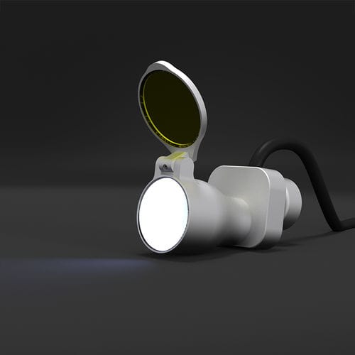 Fotóforo para odontología - I.C.Lercher - LED / con batería recargable / con fuente de luz portátil