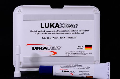 Material dental de modelización - D1353030 - LUKADENT - de gel / transparente / fotopolimerizable