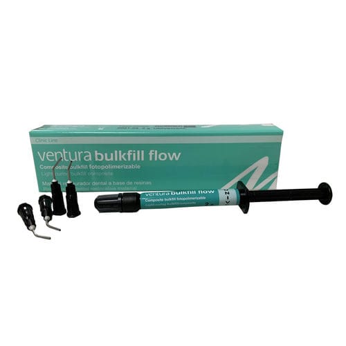 Material dental de composite fluido - ventura bulkfill flow - MADESPA S.A.   - de composite híbrido / para restauración dental / para la obturación de canales