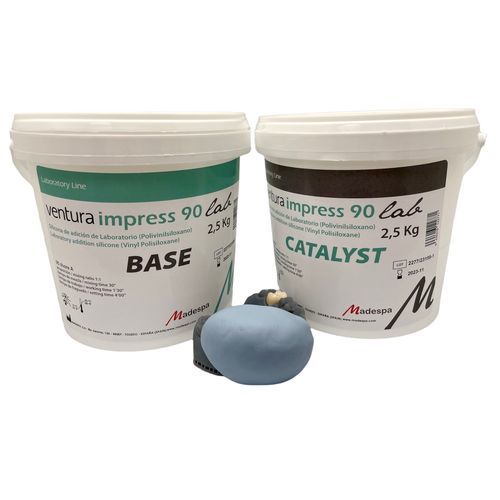 Material dental de silicona - VENTURA impress 90 lab - MADESPA S.A.   - CAD CAM / para laboratorio dental / blanco