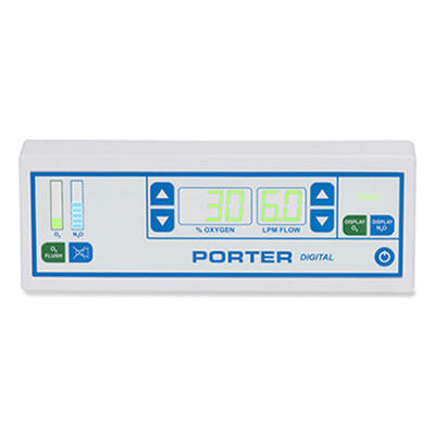 Flujómetro digital - D-MDM - Porter Instrument - de oxígeno / de protóxido de nitrógeno / para hospitales
