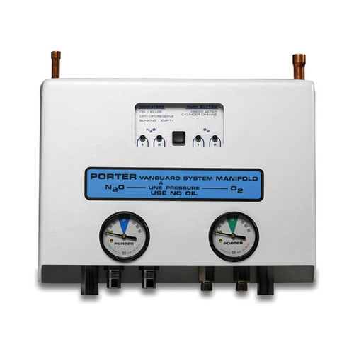 Colector para gases médicos - 4222CXB - Porter Instrument - automático / de inversión de caudal