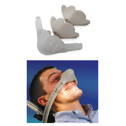 Máscara de ventilación nasal - 5054A  - Porter Instrument - de silicona / de caucho