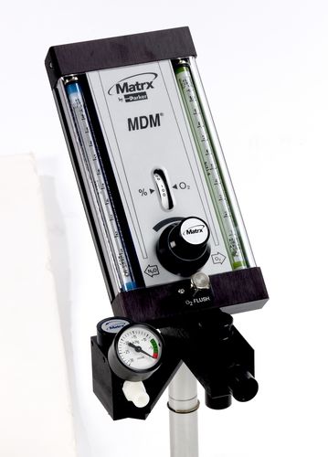 Flujómetro doble - MDM  - Porter Instrument - de oxígeno / de protóxido de nitrógeno / para hospitales