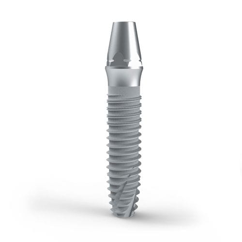Implante dental cilíndrico - BoneTrust® one - Medical Instinct Deutschland - de titanio / externo / de una pieza