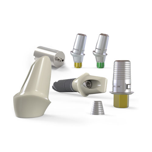 Pilar para implante de titanio - BoneTrust®  - Medical Instinct Deutschland - hexágono interno / recto / en ángulo