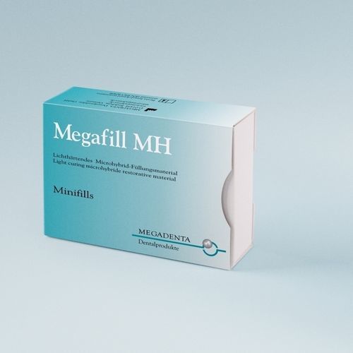 Material dental de composite híbrido - Megafill MH - MEGADENTA Dentalprodukte GmbH   - para restauración dental / para la obturación de canales / pasta