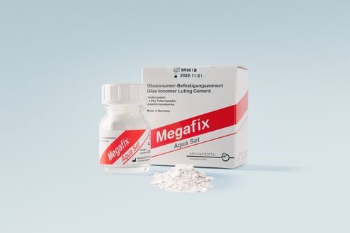 Adhesivo dental para puente dental - Megafix - MEGADENTA Dentalprodukte GmbH   - para corona / para inlays dentales / para restauración dental
