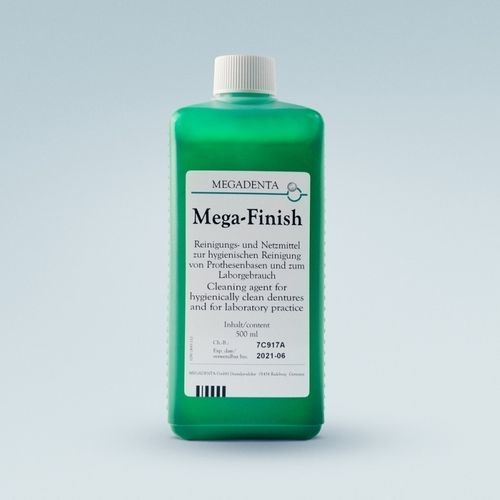 Limpiador de prótesis dentales - Mega-Finish - MEGADENTA Dentalprodukte GmbH  