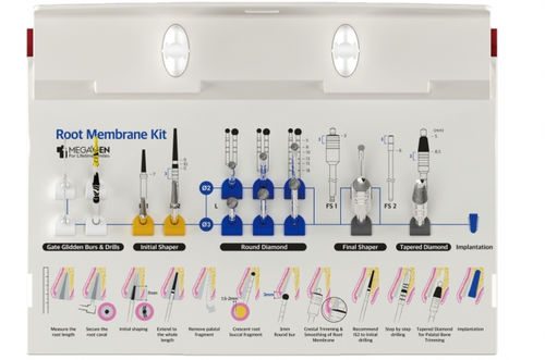 Kit de instrumentos para implantología dental - RMK3000xx series - Megagen Implant