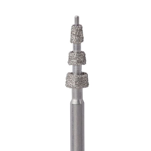 Fresa de laboratorio dental - 510W - Meisinger - de diamante / de acero inoxidable / de escayola