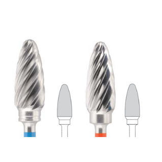 Fresa para podología - HM251DG - Meisinger - de carburo de tungsteno / de corte