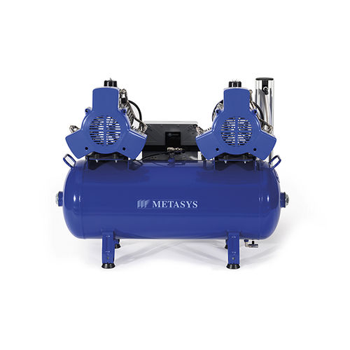 Compresor para odontología - META CAM 450 - METASYS Medizintechnik - para fresadora / de membrana / con secadores de aire