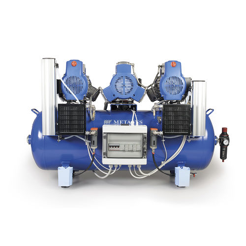 Compresor para odontología - META Air 650 - METASYS Medizintechnik - médico / de membrana / sin aceite